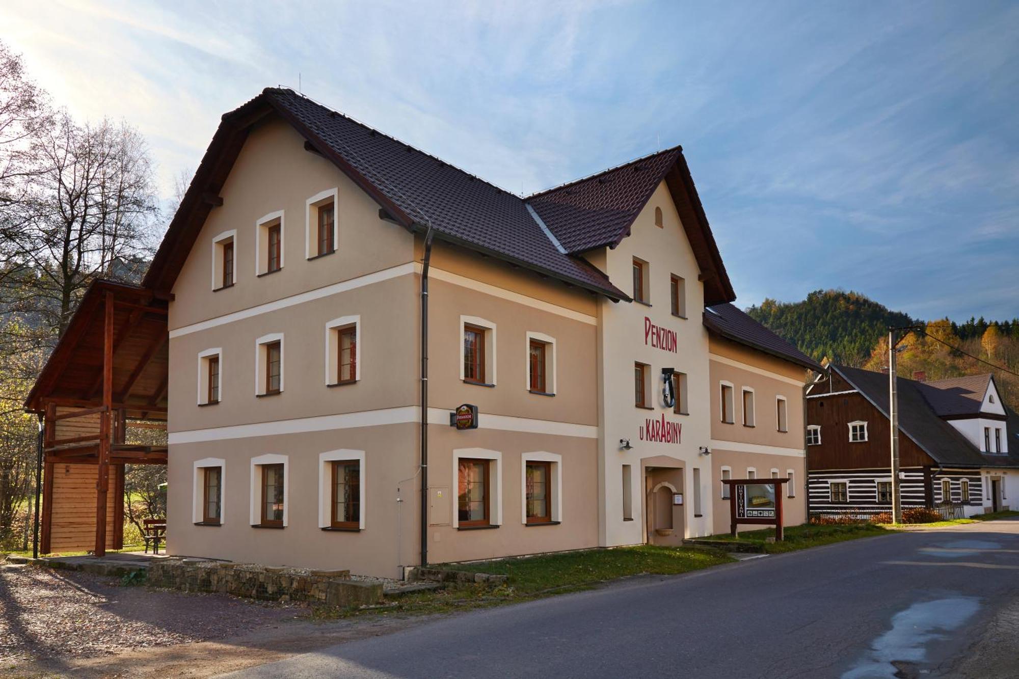 Adršpach Penzion U Karabiny מראה חיצוני תמונה